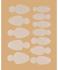 Mold Long Oval - Sabloane pentru manichiura frantuzeasca pe matrite de sus (12 buc/set)